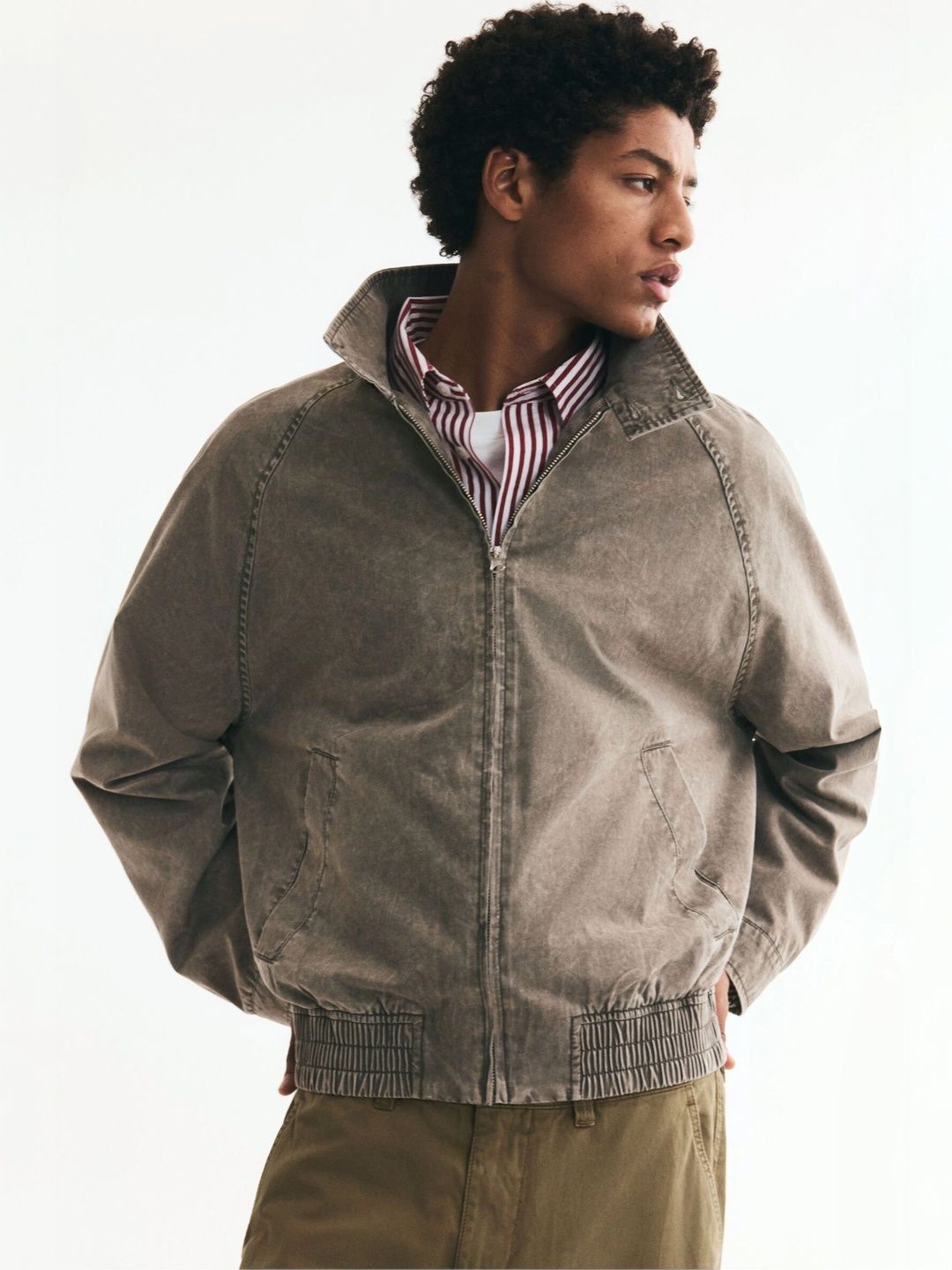 H&M Men Bomber Jacket-picture-42