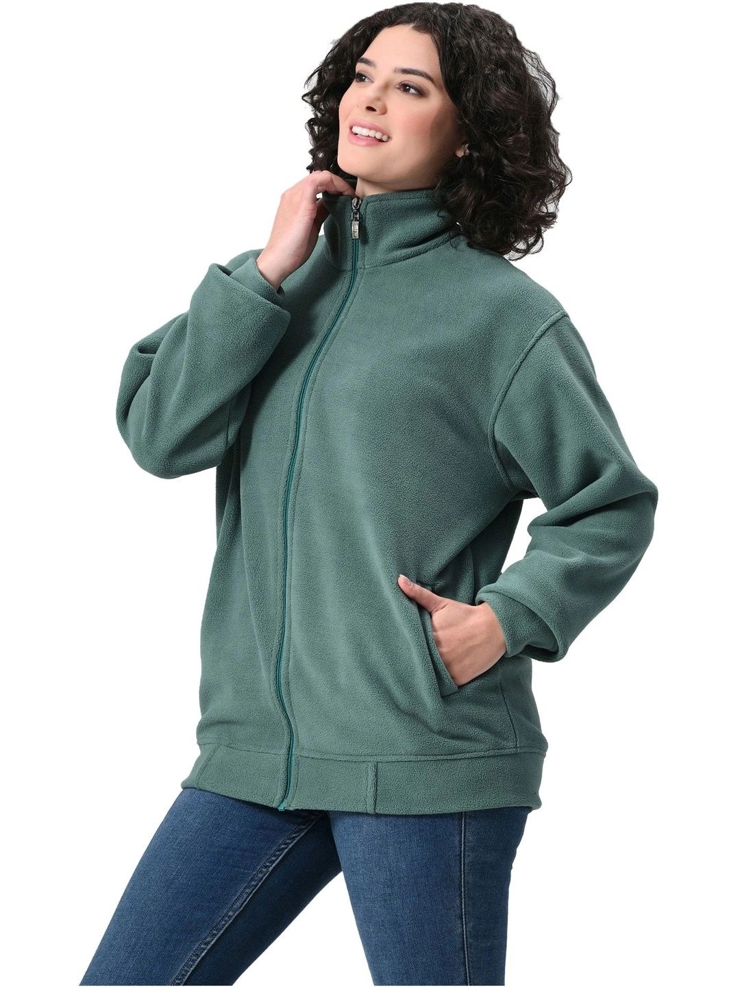 BAESD Women Woollen Lightweight Open Front Jacket-picture-19