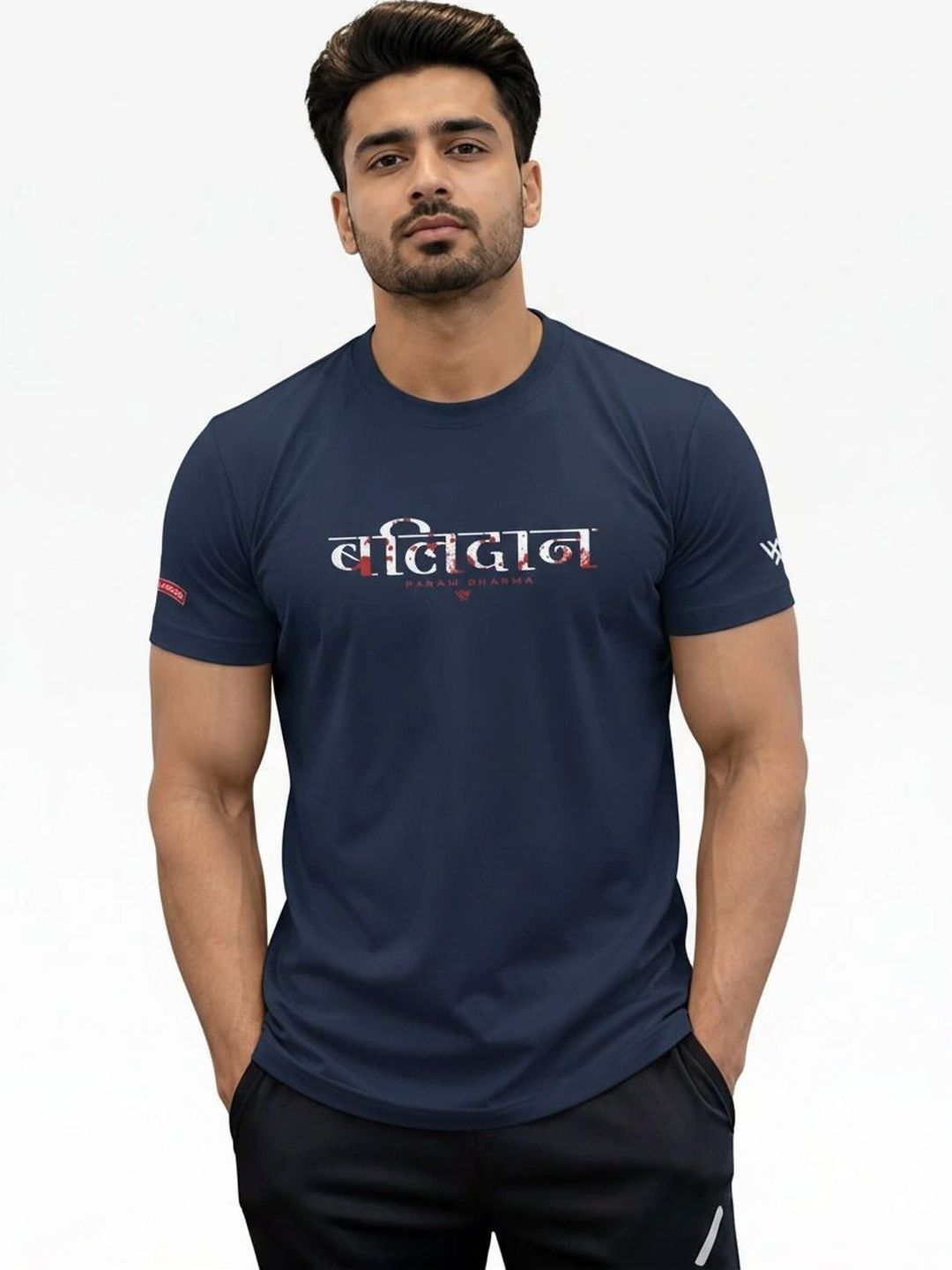 Warrior World Men Typography Printed Pure Cotton T-shirt-picture-35