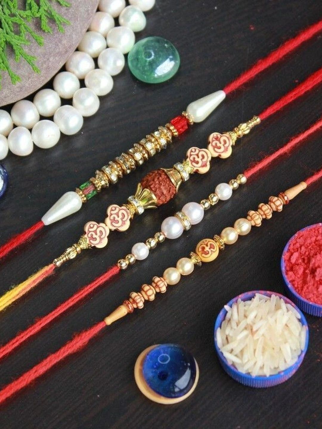 Sangria Thread Rakhi-picture-47