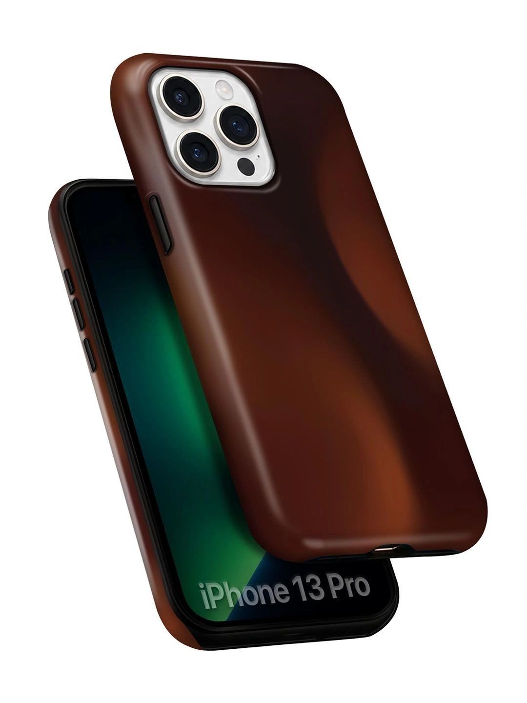 QRIOH Solid Printed iPhone 13 Pro Back Case Mobile Accessories-picture-26