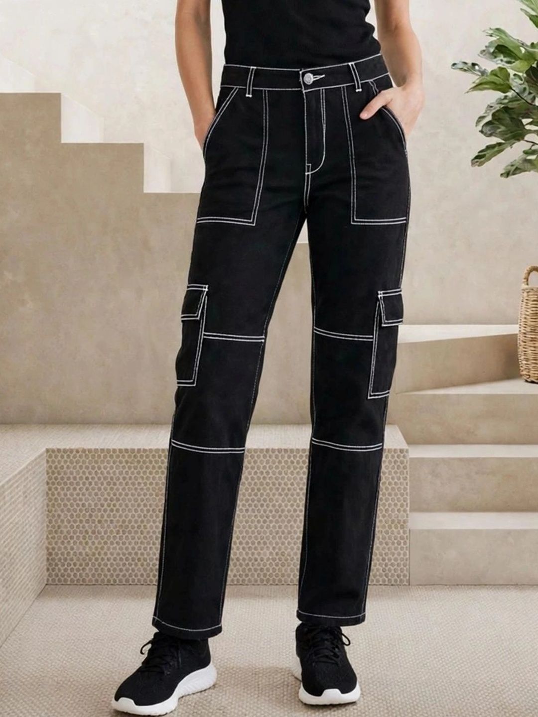 DressBerry Women Classic Cargos Trousers-picture-46