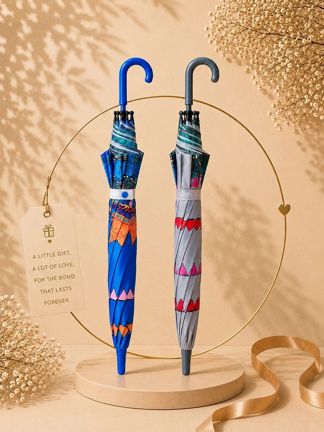 Little Surprise Box Set Of 3 Rakhi With Umbrella-image-0