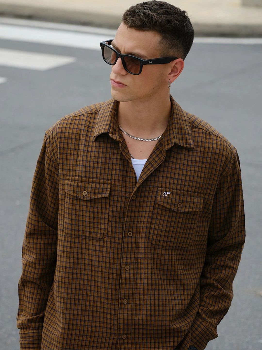 Bonkers Corner Men Checked Casual Shirt-picture-35