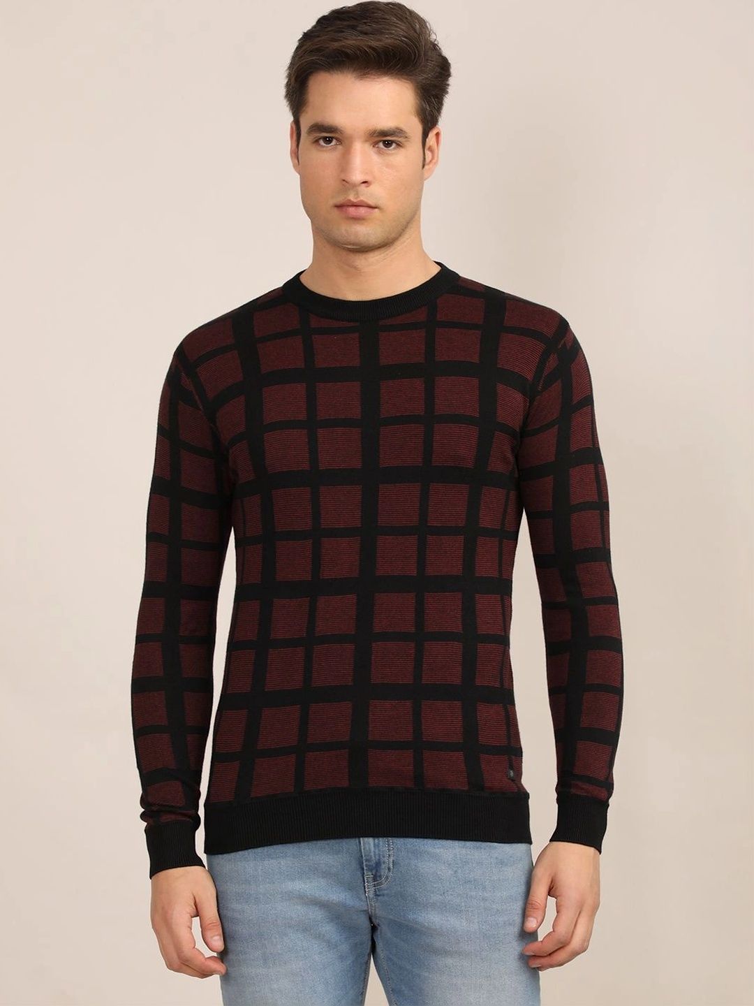 Turtle Men Checked Pullover-picture-23