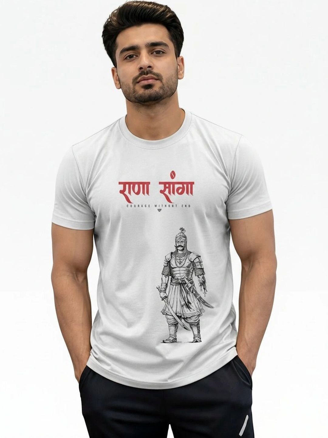Warrior World Men Printed Pure Cotton T-shirt-picture-30