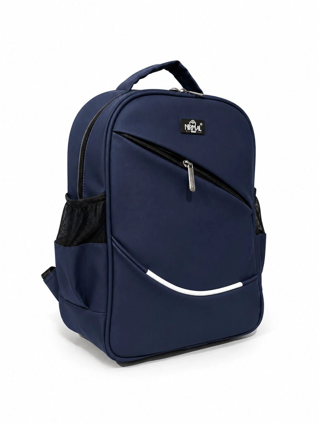 NIRMAL BAG Men Brand Logo Contrast Detail Backpack-picture-40