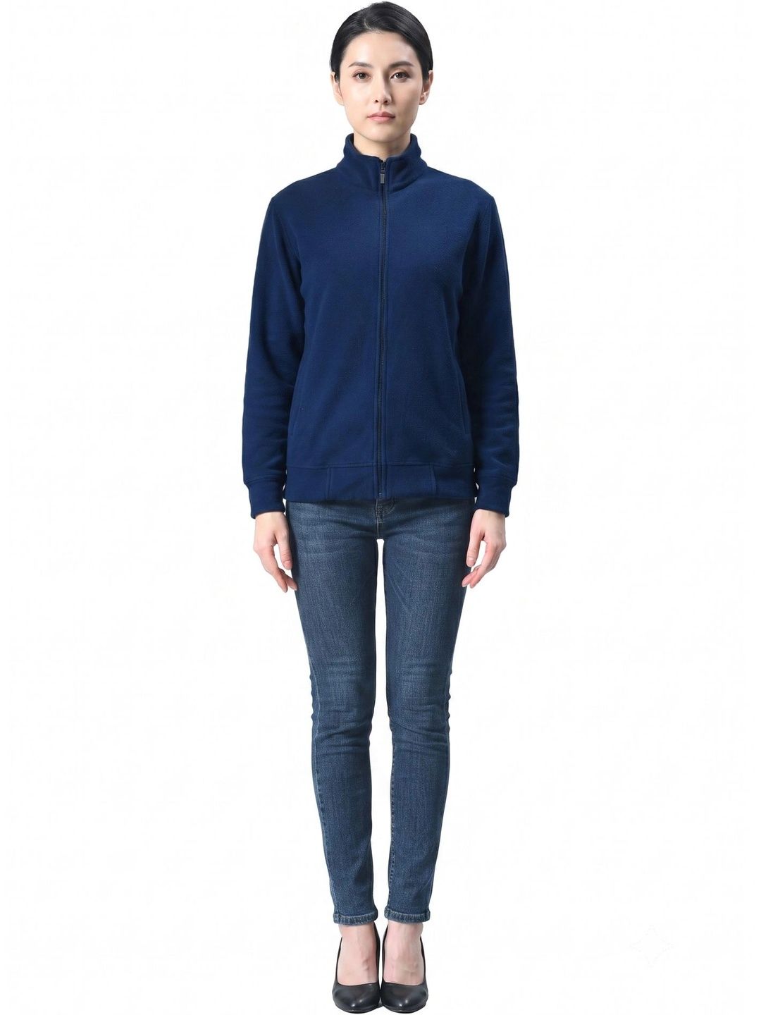 BAESD Women Woollen Lightweight Open Front Jacket-picture-34
