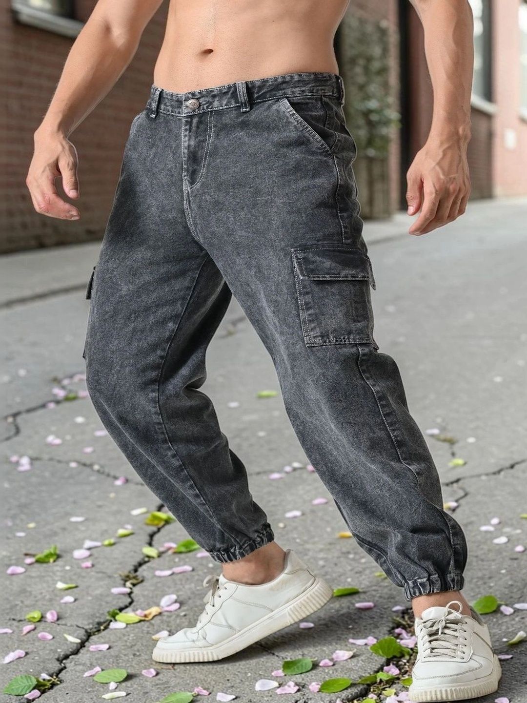 styhub Men Jogger High-Rise Heavy Fade Jeans-picture-31