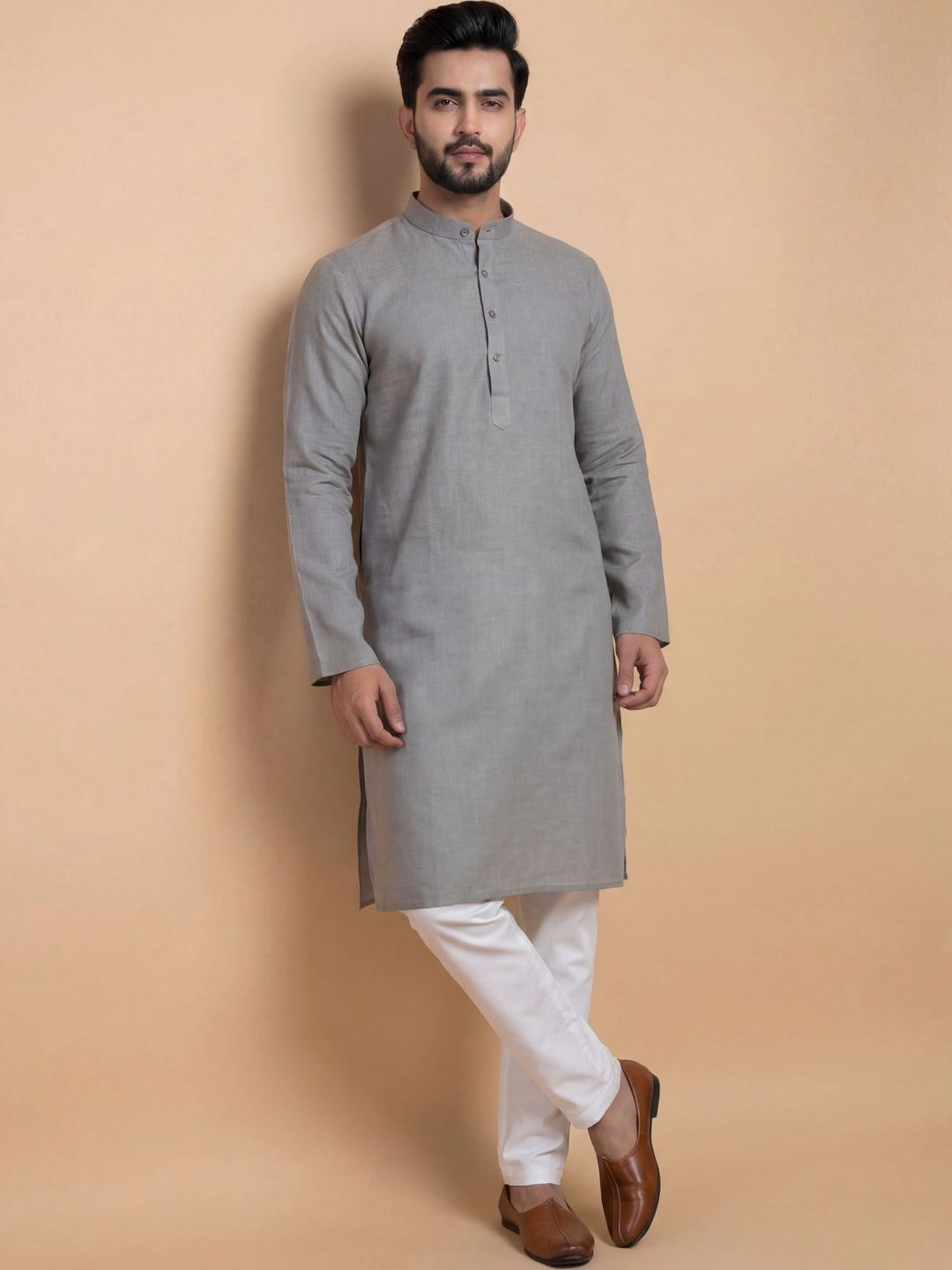 Tibra Collection Men Regular Kurta with Pyjamas-picture-12