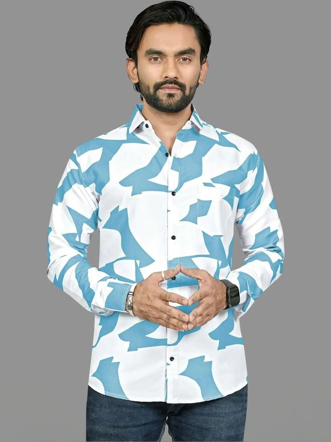 RADIANCE CREATION Men Comfort Printed Casual Shirt-picture-29