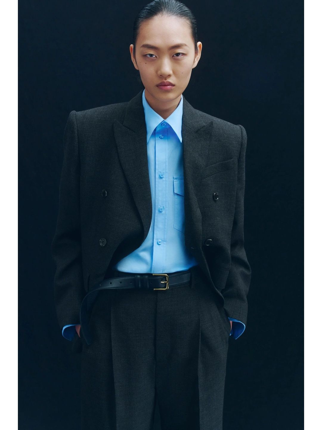 H&M Double-Breasted Wool Blazer-picture-26