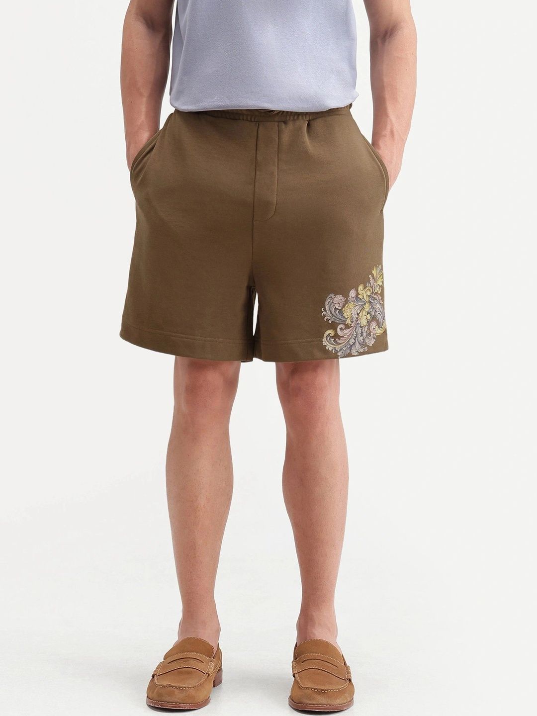 RARE RABBIT Men Printed Shorts-picture-18