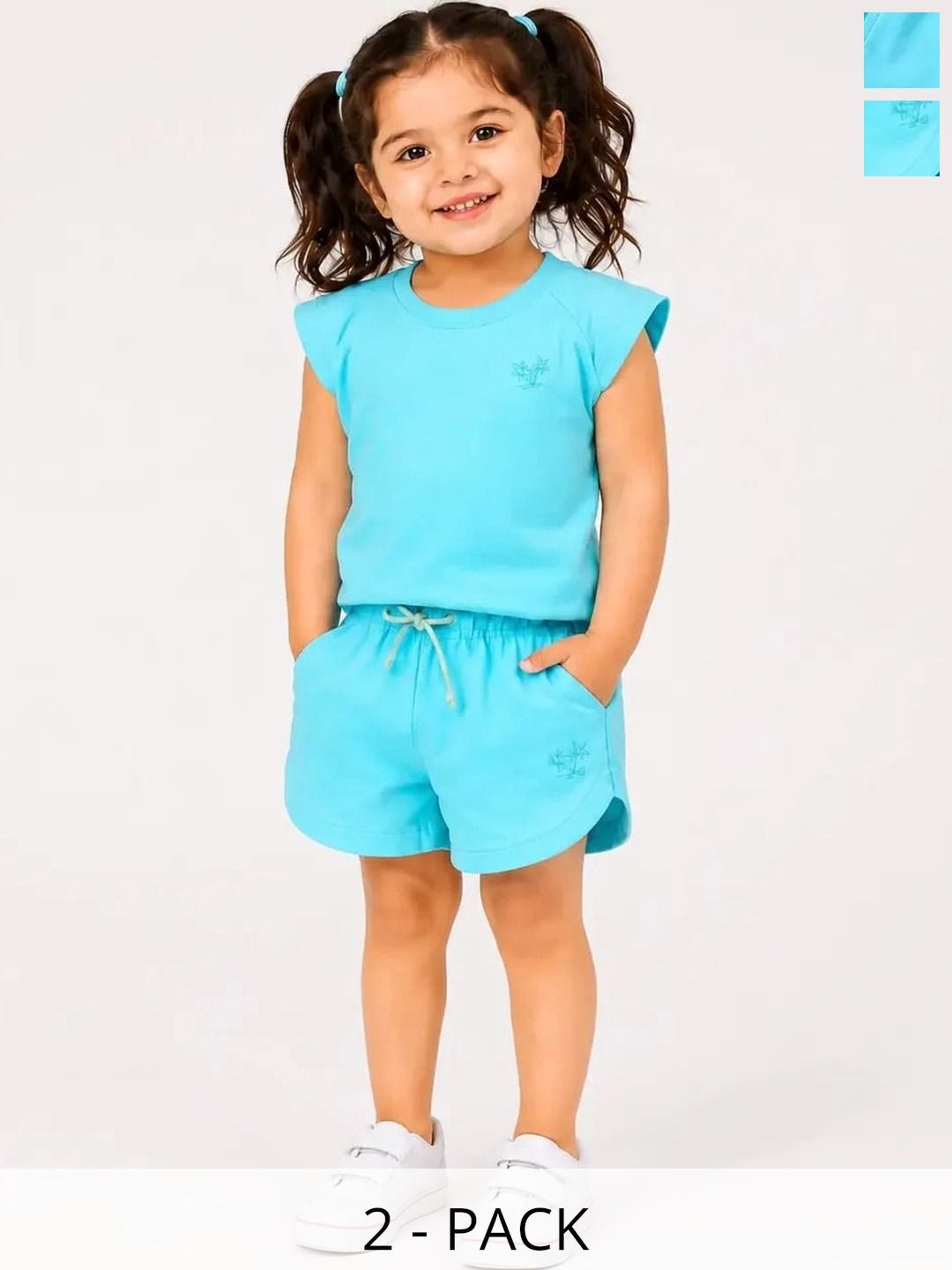 Bloomup Girls T-shirt with Shorts-picture-30