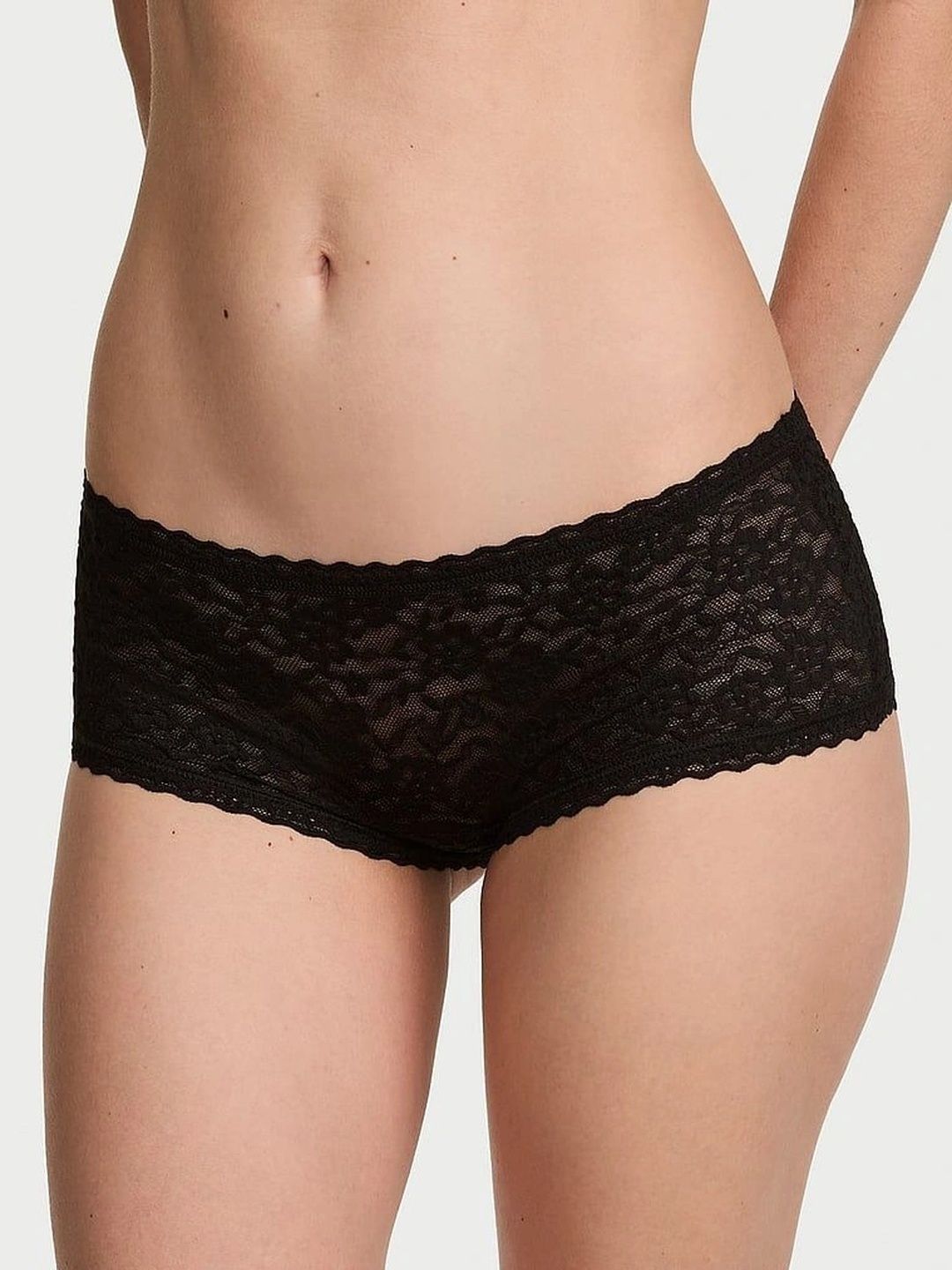 Victoria's Secret Women Self Design Boy Shorts-picture-31