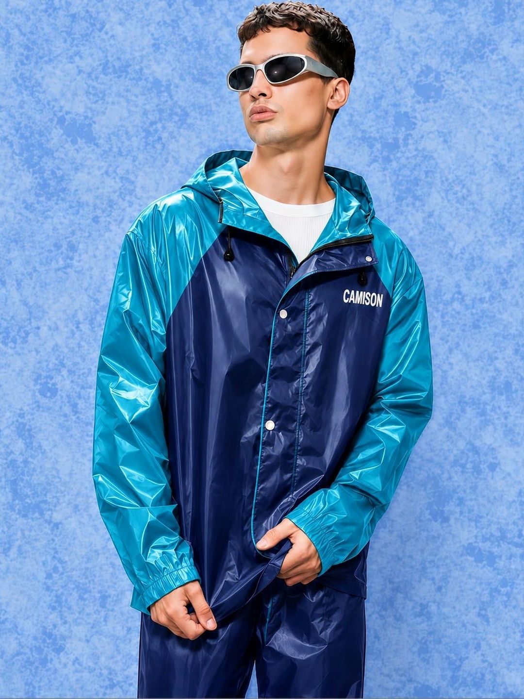 CAMISON Hooded Breathable Waterproof Rain Jacket-picture-21