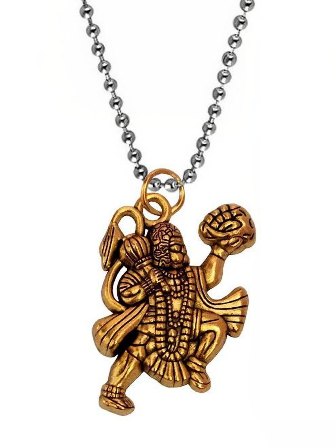 Malas Collection Rhodium-Plated Quirky Pendants with Chains-picture-33