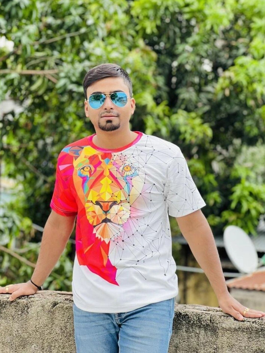 CHANDRASTYLE Men Printed T-shirt-picture-29