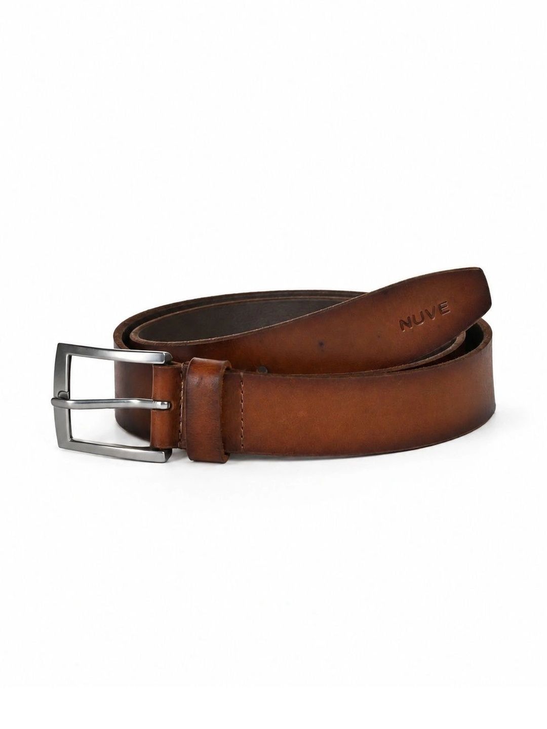 NUVE Men Textured Leather Belt-picture-24