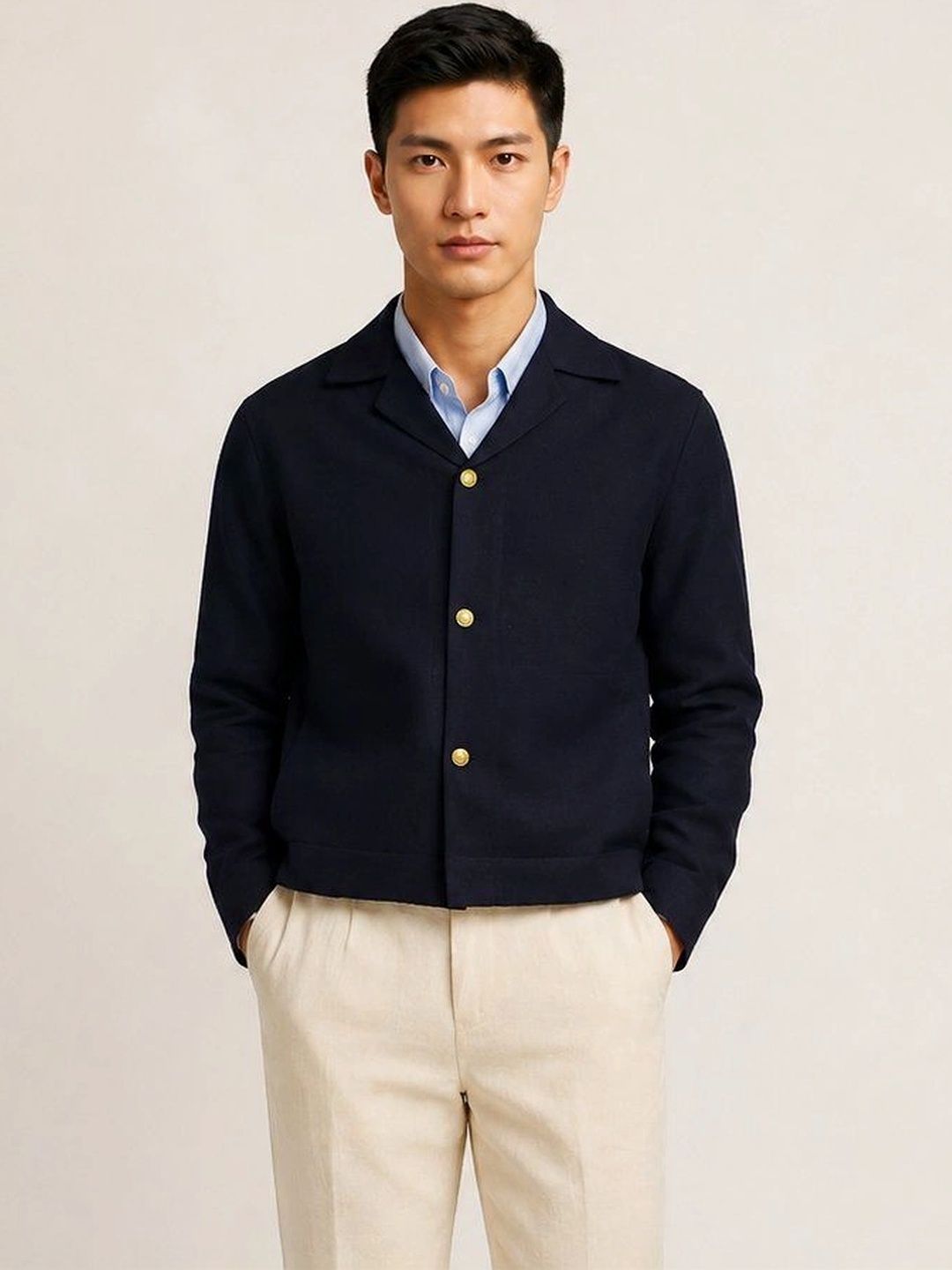 VELVIORE Men Open Front Jacket-picture-14