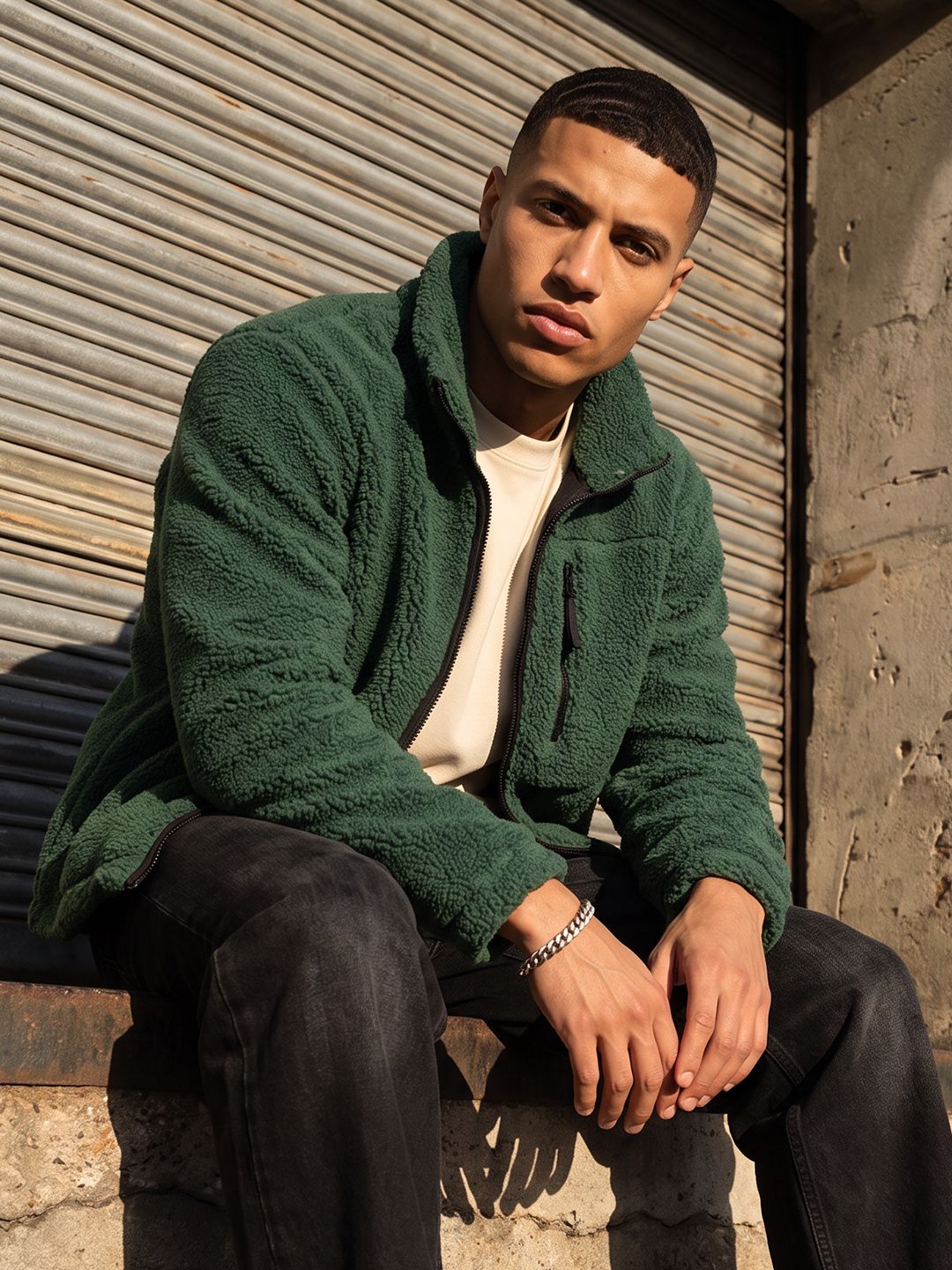 The Roadster Life Co. Textured Sherpa Jacket-picture-30