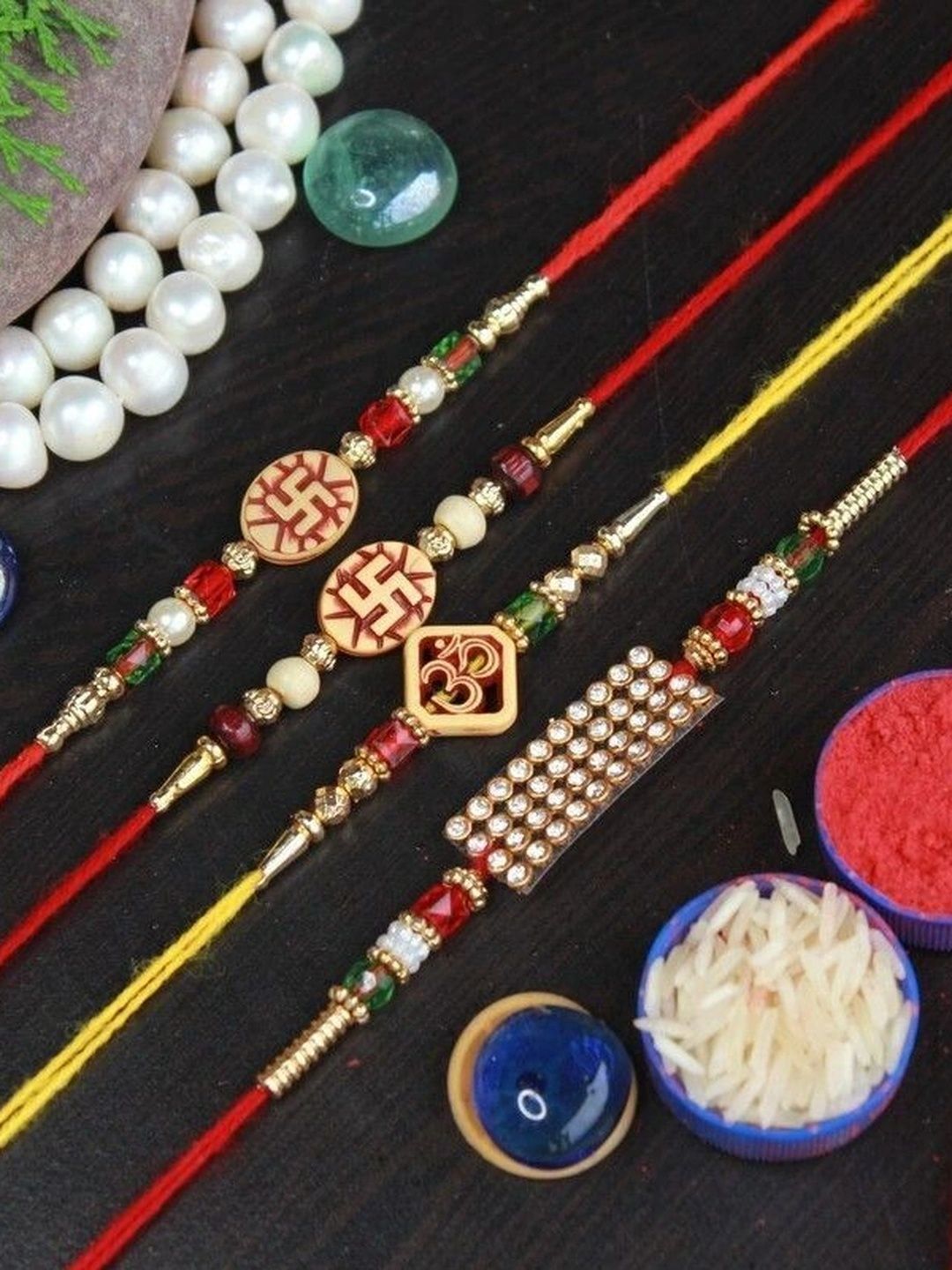 Sangria Thread Rakhi-picture-30