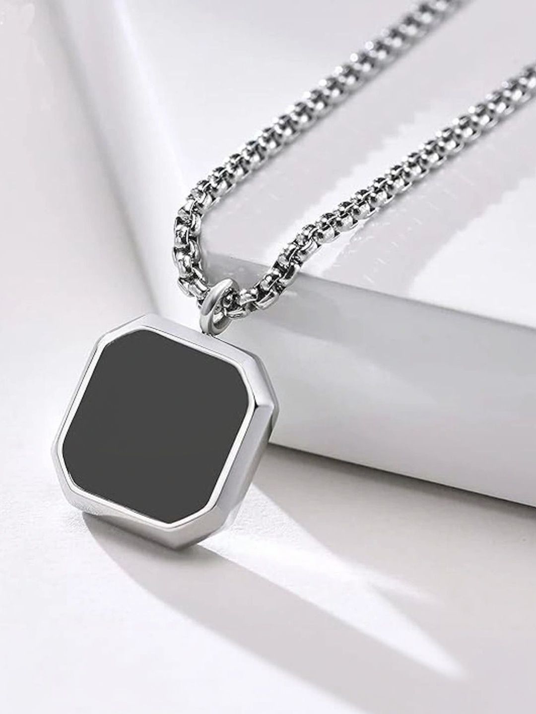 Malas Collection Unisex Silver-Plated Necklace-picture-38