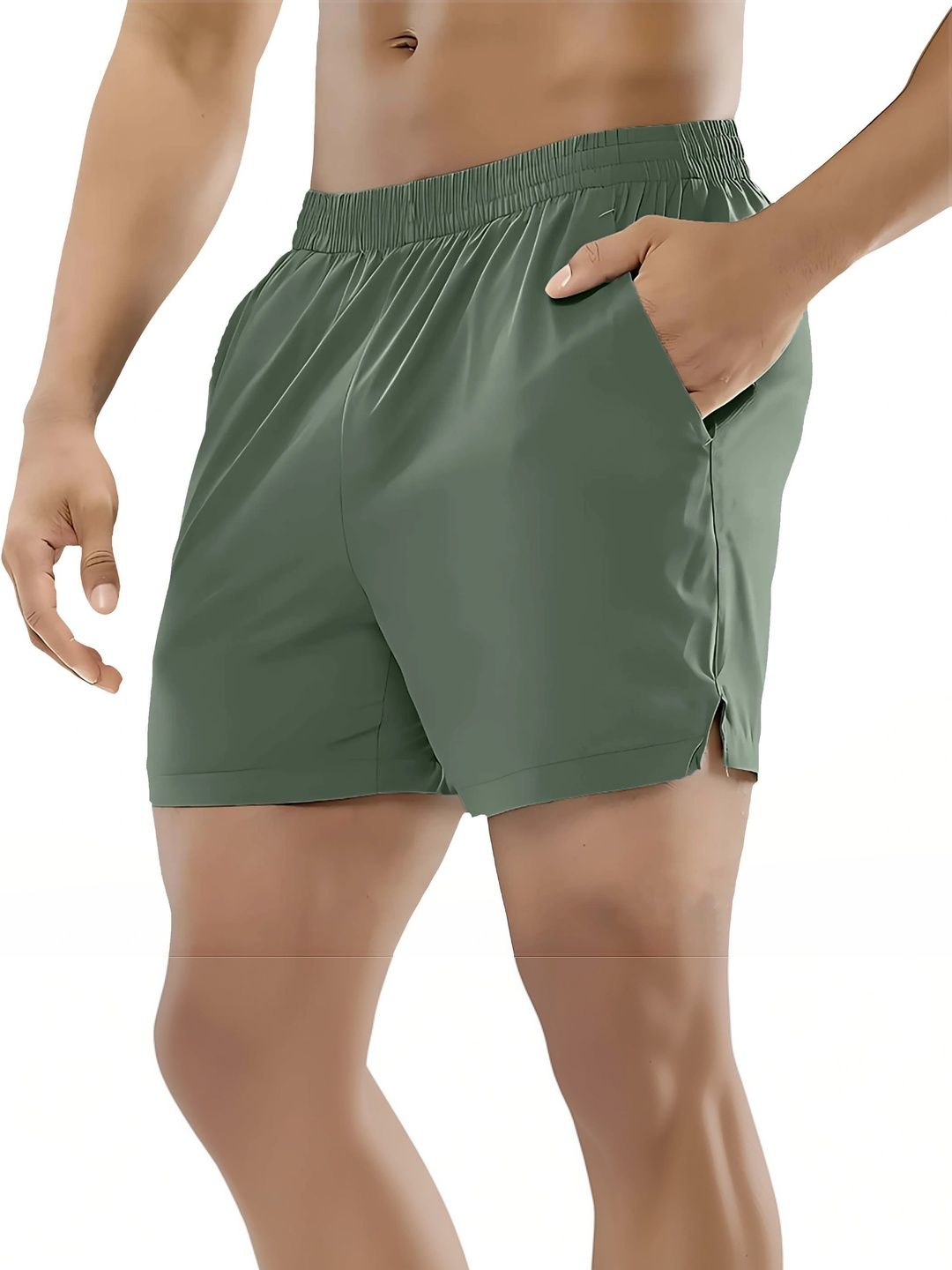 PRAVAHA Men Training or Gym Sports Shorts-picture-14