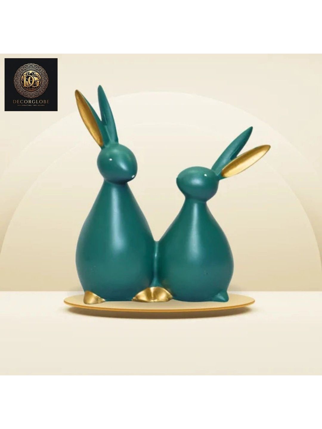 DecorGlobe Green Figurine Showpiece-picture-27