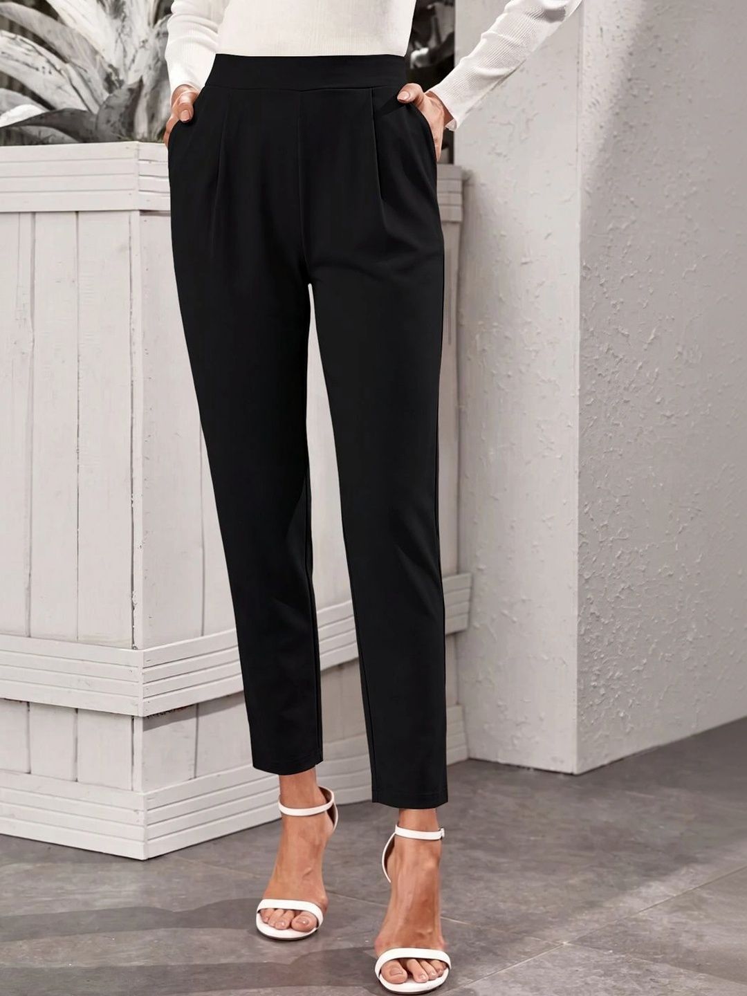 Dream Beauty Fashion Women High-Rise Trousers-picture-38