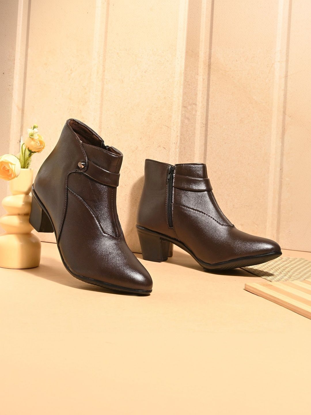 Killer Women Pointed Toe Zip Regular Boots-picture-14