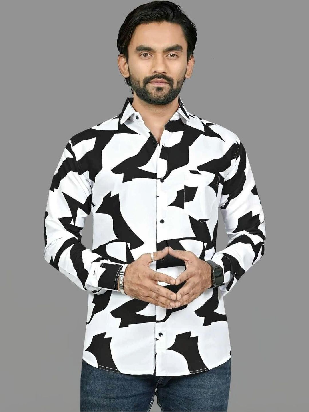 RADIANCE CREATION Men Comfort Printed Casual Shirt-picture-47