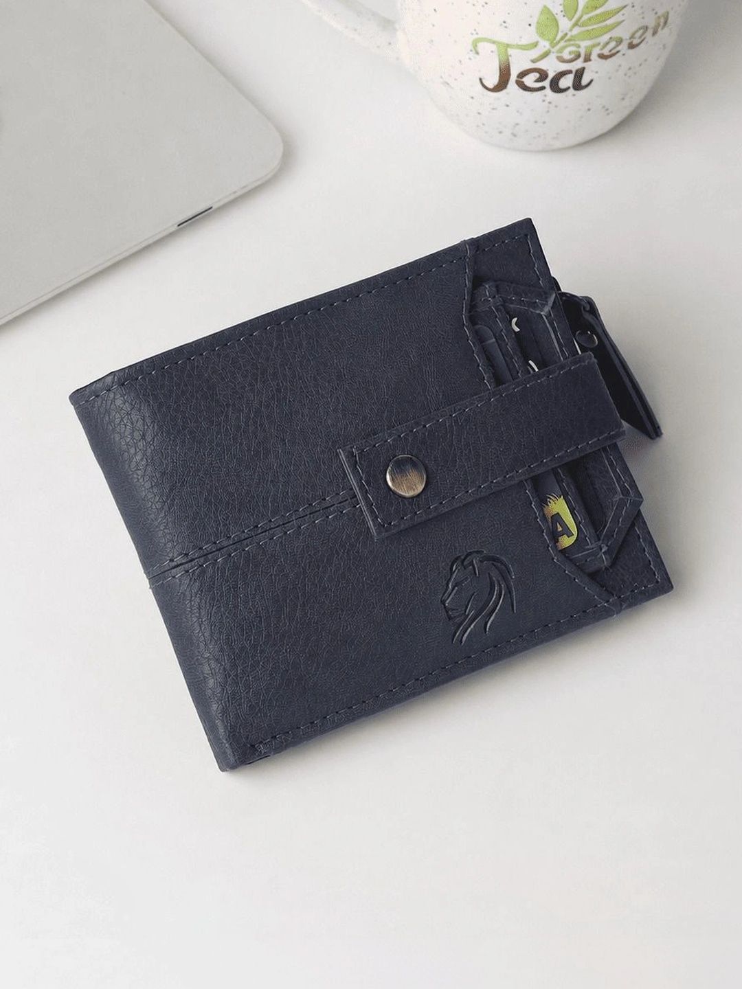 VEMILIO Men Textured PU Two Fold Wallet-picture-52