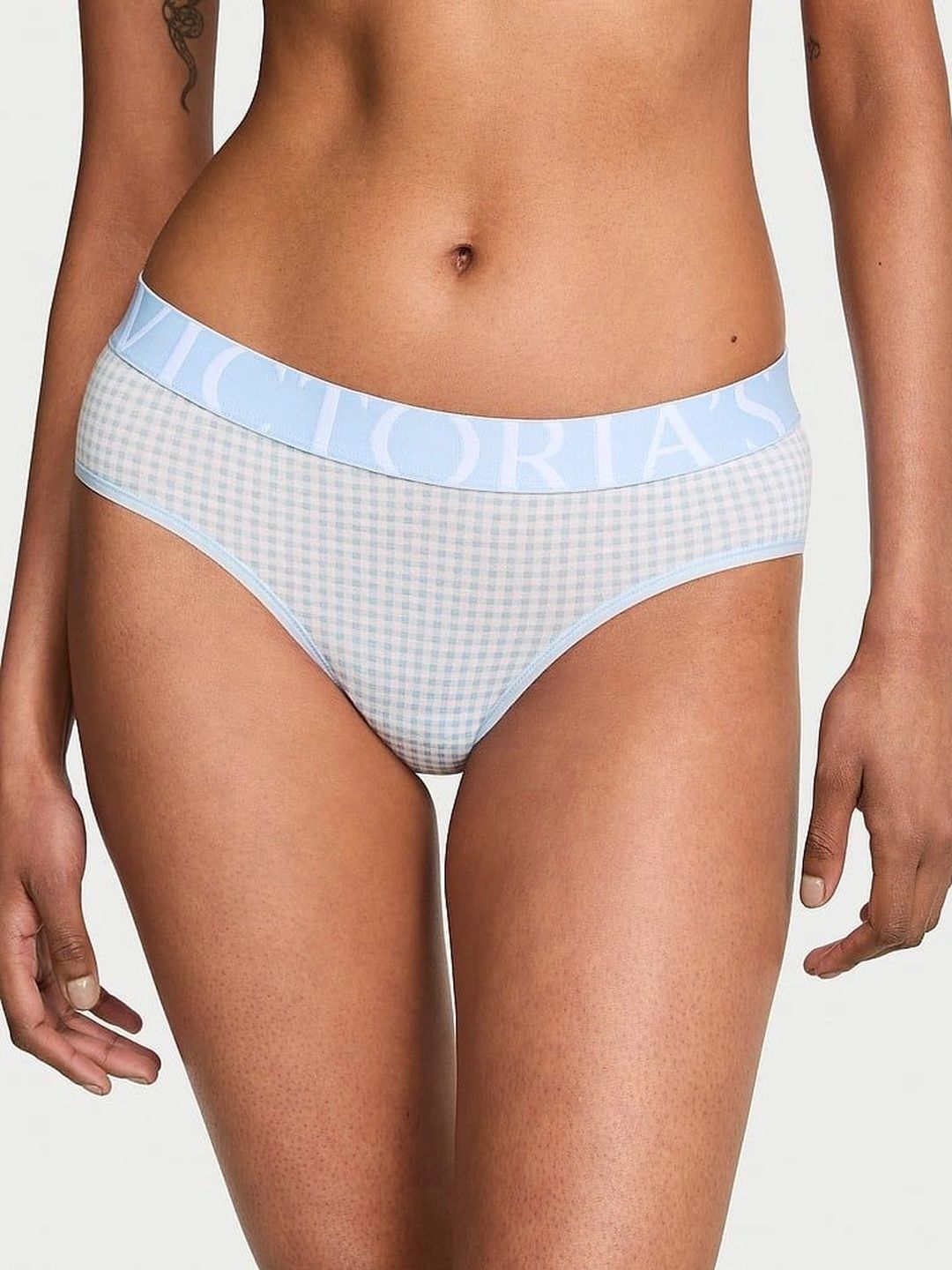 Victoria's Secret Women Checked Basic Briefs-picture-22