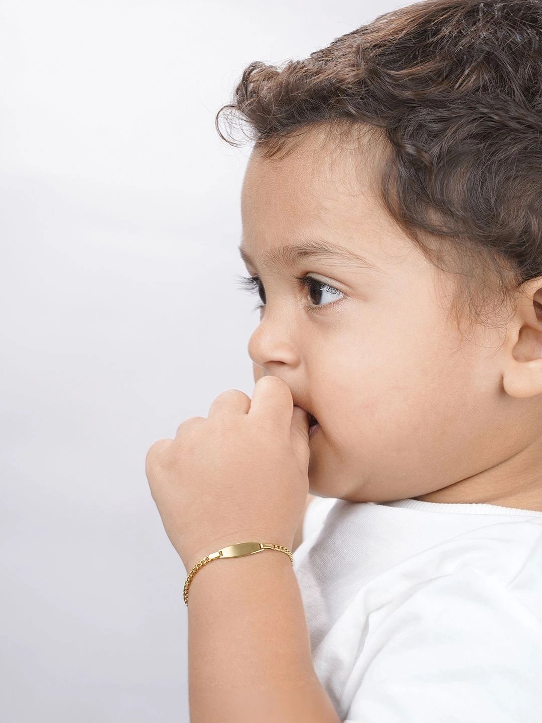 SWASHAA Unisex Kids Gold-Plated Bangle-Style Bracelet-picture-23