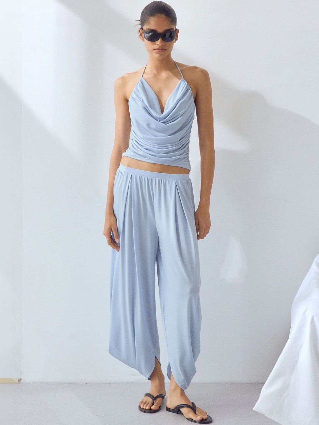 H&M Women Easy Wash Culottes Trousers-picture-25