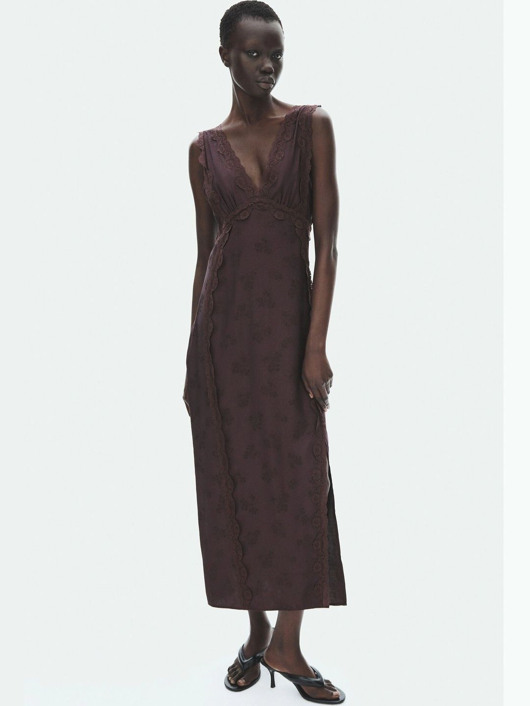 H&M Floral Print Maxi Dress-picture-42