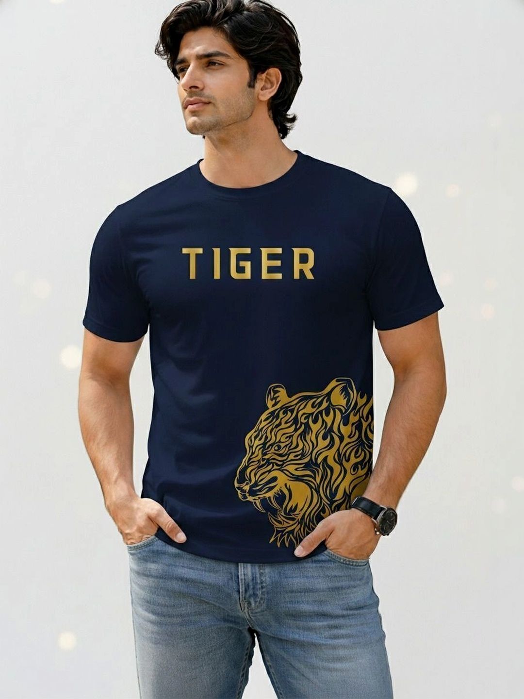 Warrior World Men Printed Pure Cotton T-shirt-picture-36