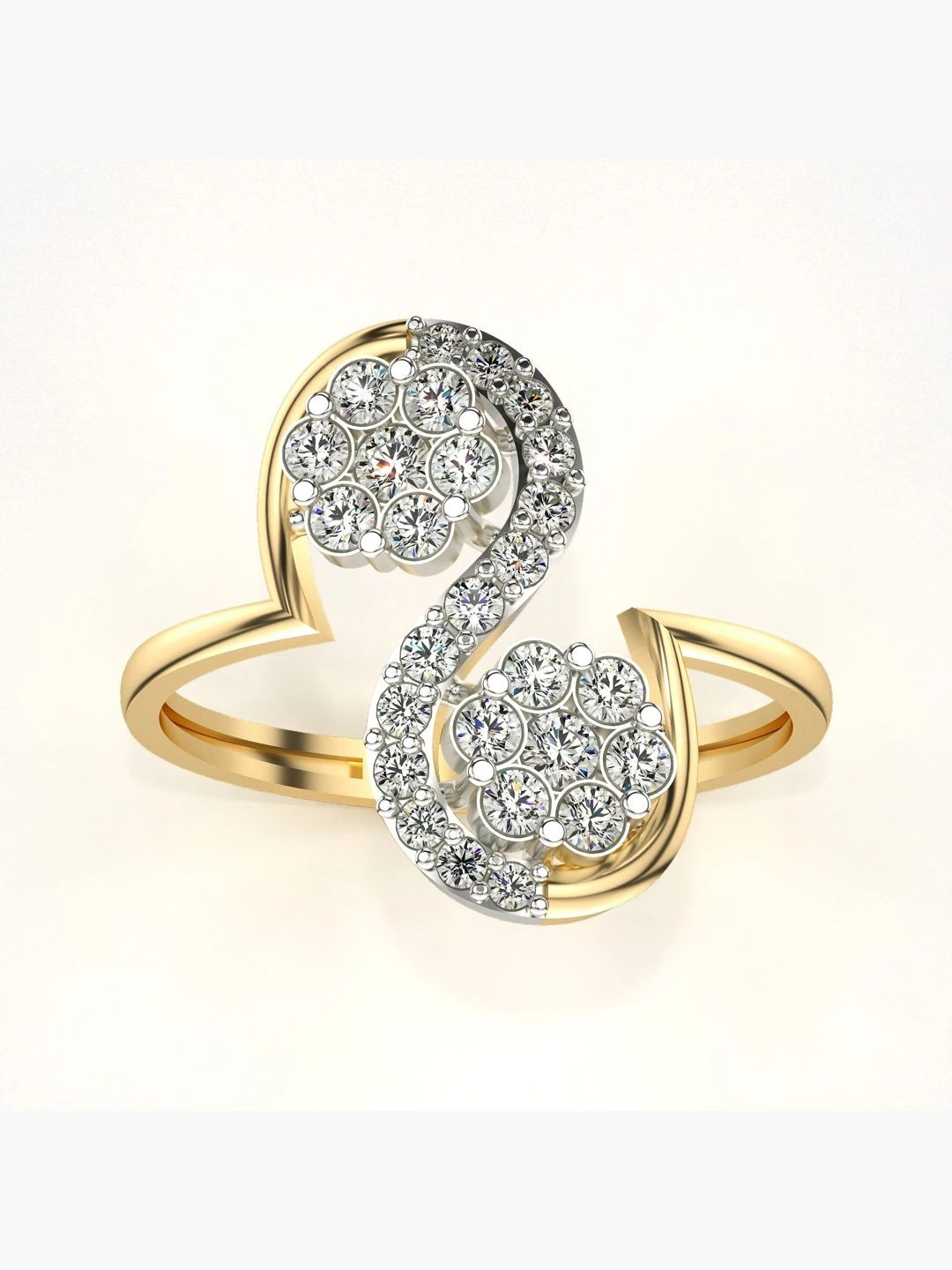 VALANOVA 9KT Gold With 0.48 Carat Lab Grown Diamond Finger Ring - 2.01 g-image-49