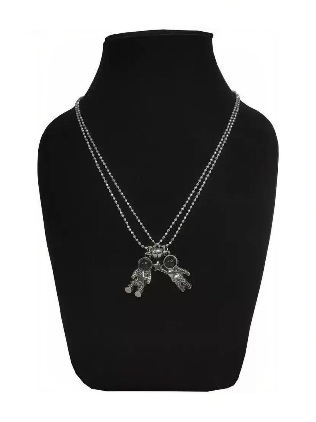 Malas Collection Silver-Plated Animal Shaped Pendants with Chains-picture-20