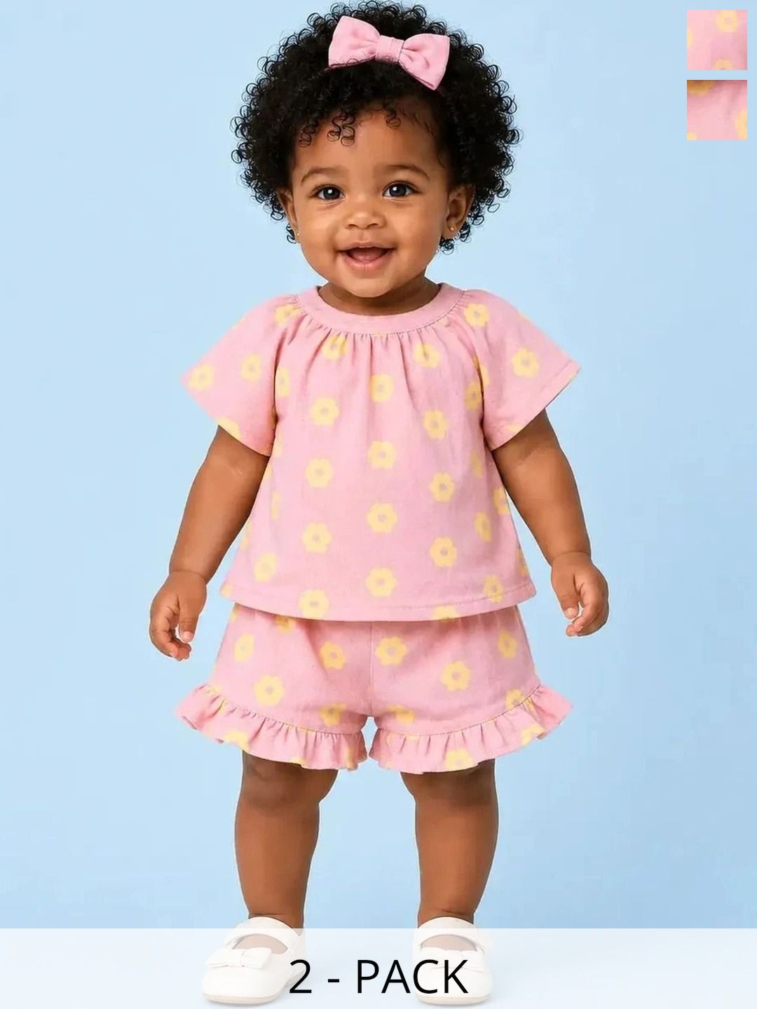 Bloomup Girls Printed Top with Shorts-picture-11