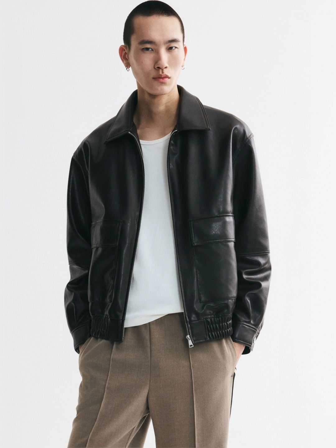 H&M Men Bomber Jacket-picture-40