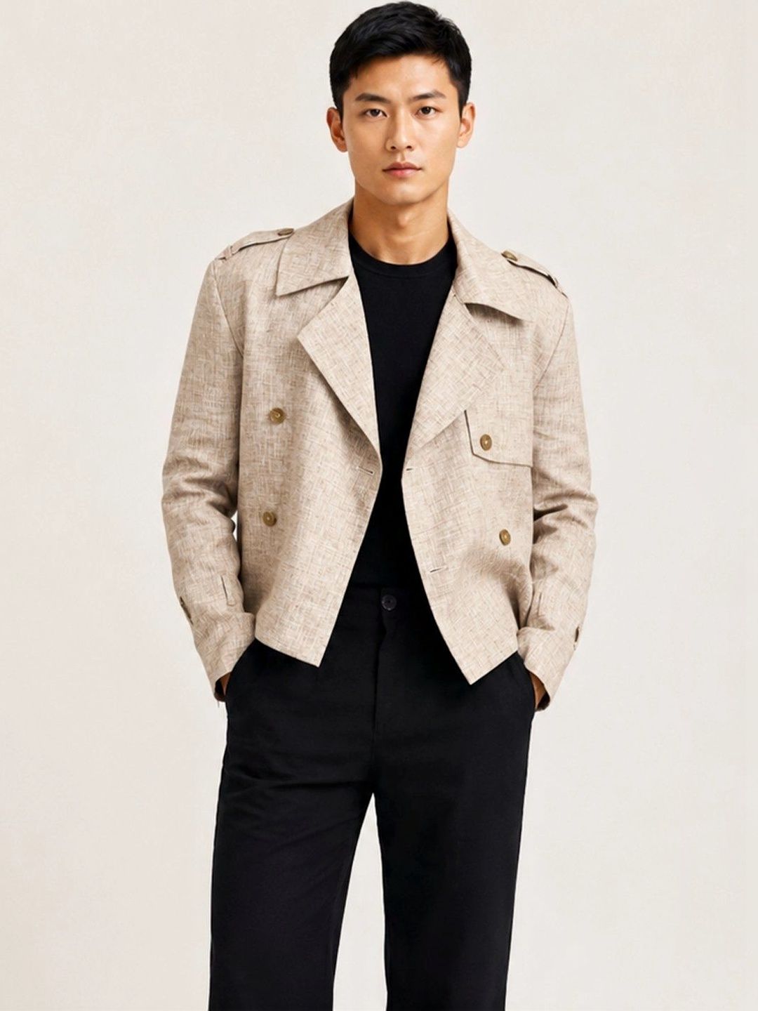 VELVIORE Men Open Front Jacket-picture-50