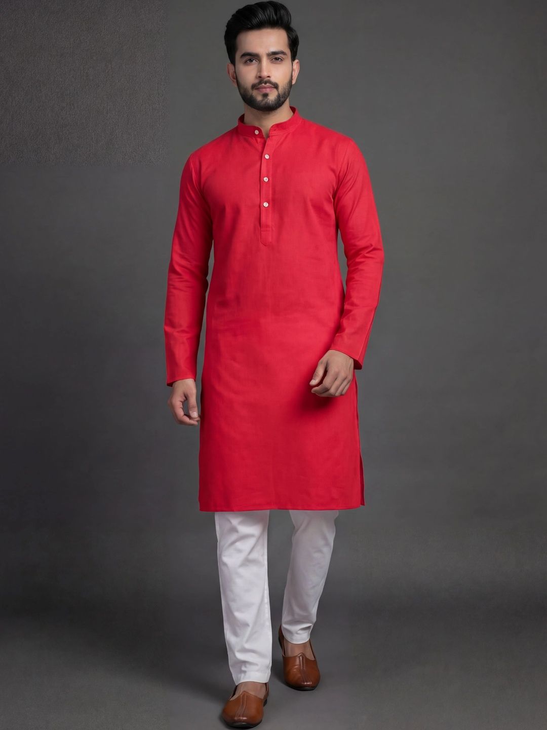 Tibra Collection Men Regular Kurta with Pyjamas-picture-18