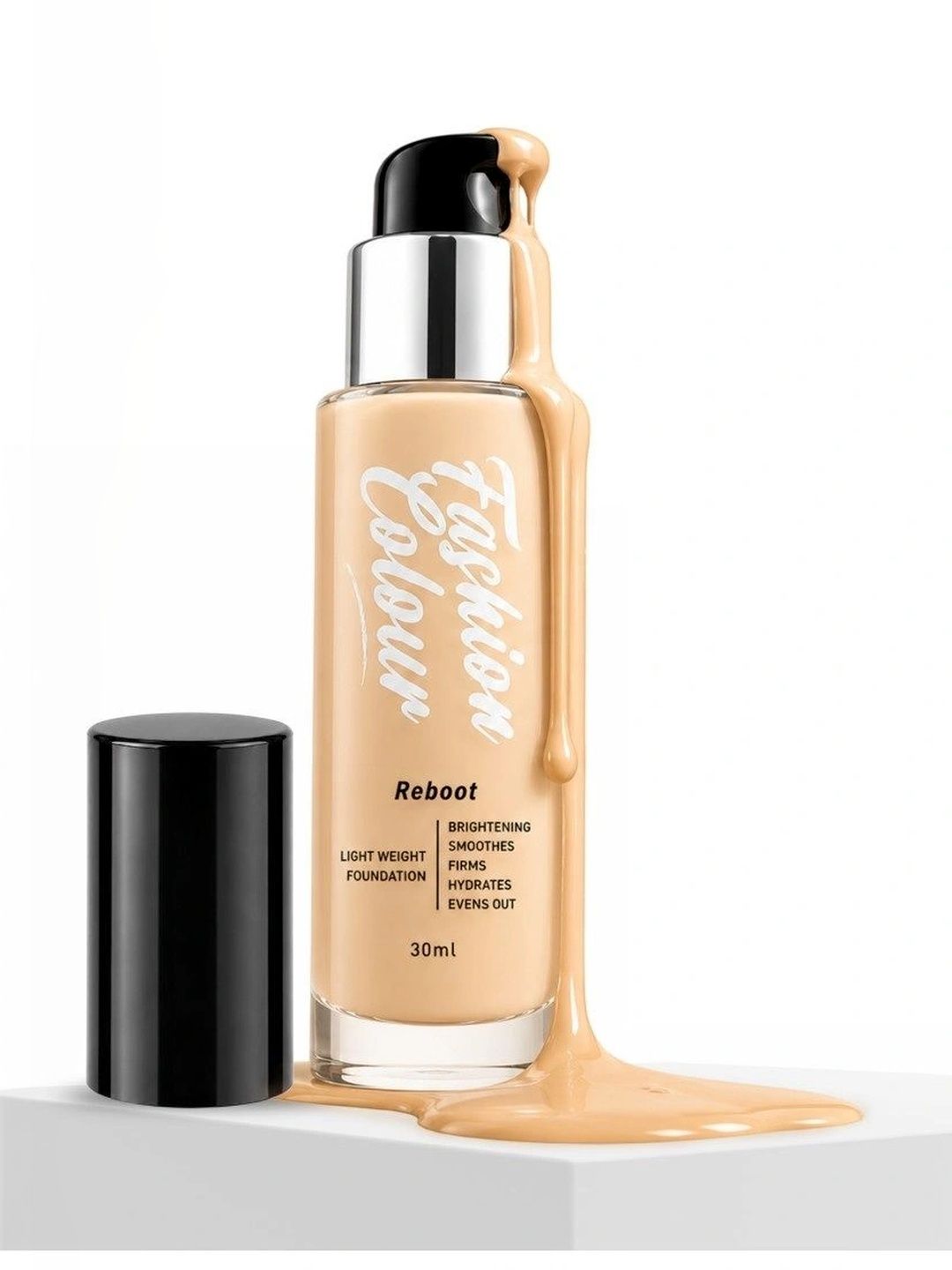 Fashion Colour Reboot Long Lasting Matte Liquid Foundation - 30 ml -N02-Vanilla-picture-31