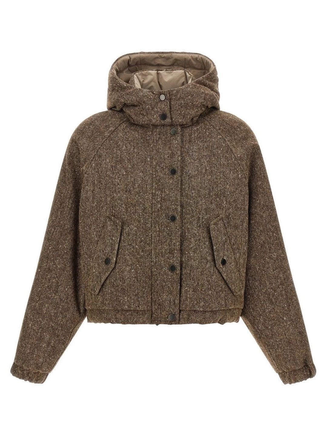 Brunello Cucinelli Women Woollen Open Front Jacket-picture-12