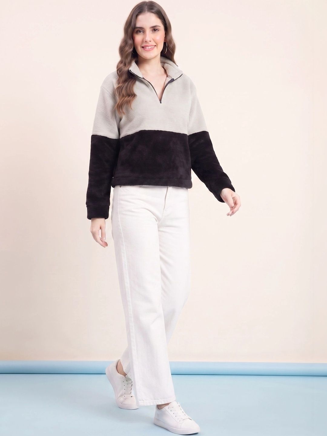 JAKANARY Women Colourblocked Tailored Jacket-picture-38
