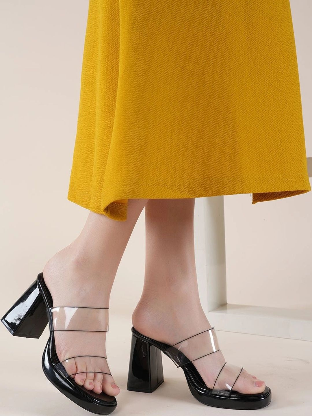 BELVE PARIS Block Mules-picture-37