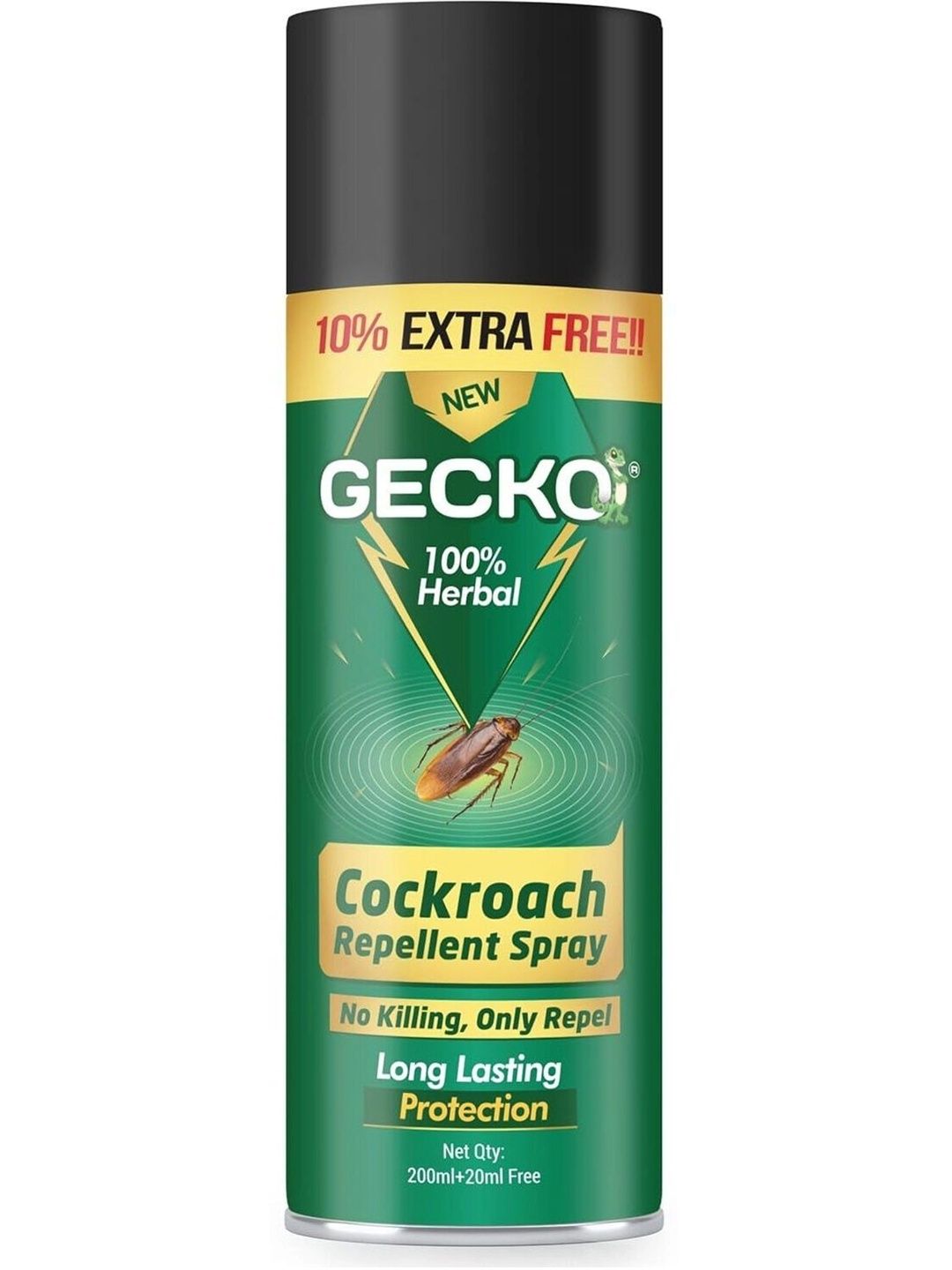 gecko 100% herbal Cockroach Repellent Spray - 200 ml-picture-13