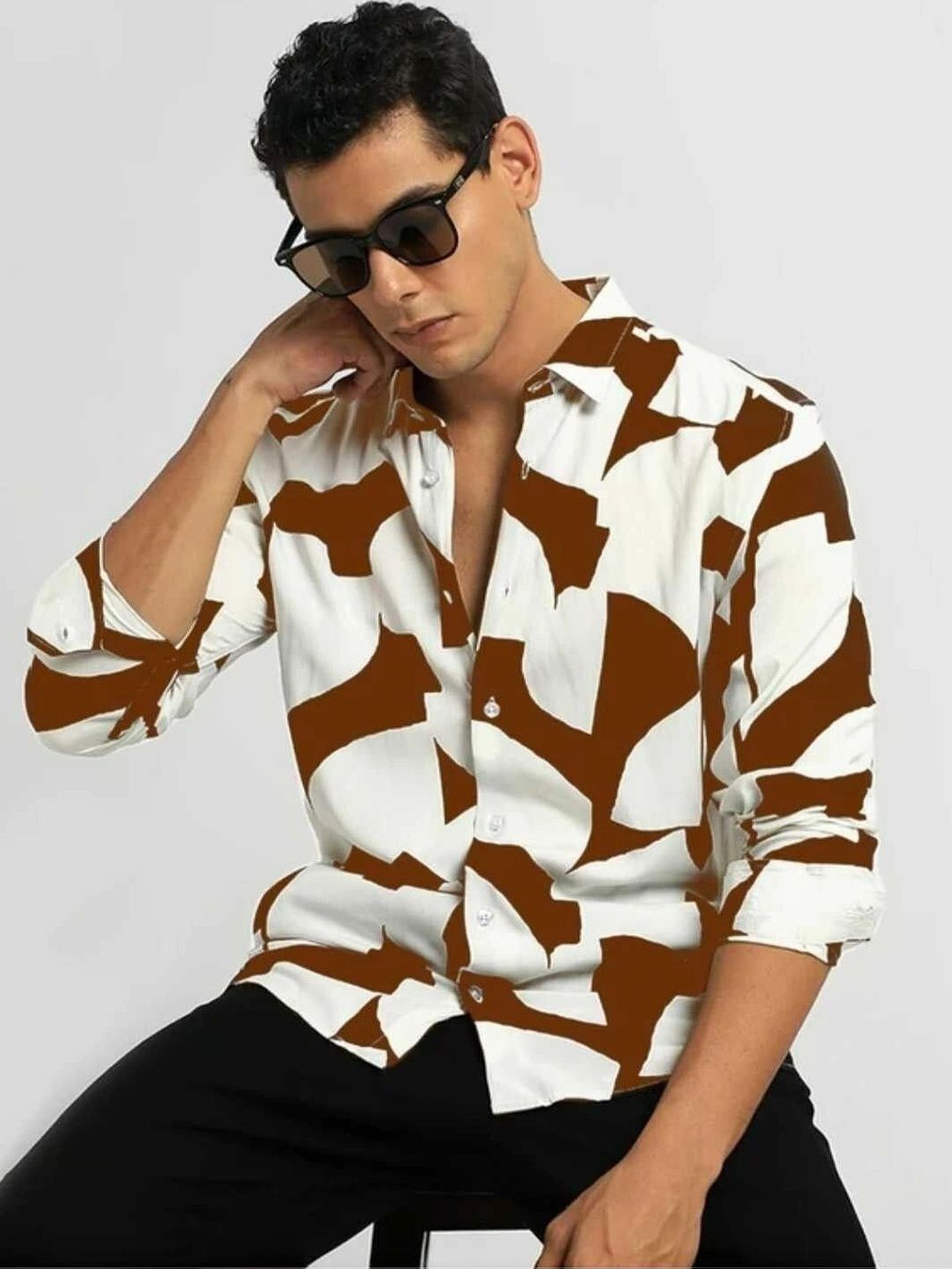 RADIANCE CREATION Men Comfort Printed Casual Shirt-picture-22